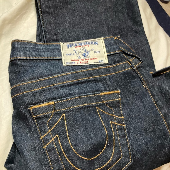 True religion dark wash boot cut denim - Picture 9 of 10